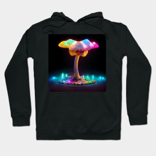 Shroom Bloom (Psychedelic Colorful Nature) Hoodie